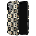 Mystic Moonstar | Black Celestial Case Phone Case get.casely 