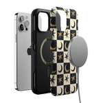 Mystic Moonstar | Black Celestial Case Phone Case get.casely 