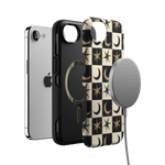 Mystic Moonstar | Black Celestial Case Phone Case get.casely 