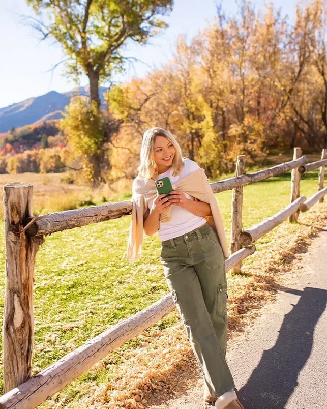 Mystic Moss | Green Enchanted Shimmer Case iPhone Case get.casely 