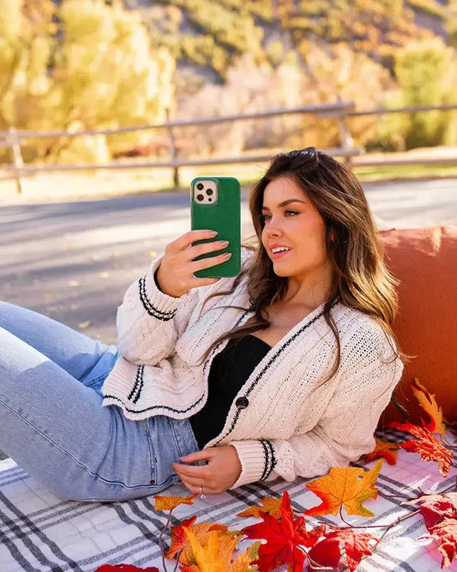 Mystic Moss | Green Enchanted Shimmer Case iPhone Case get.casely 