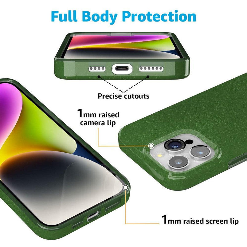 Mystic Moss | Green Enchanted Shimmer Case iPhone Case get.casely 