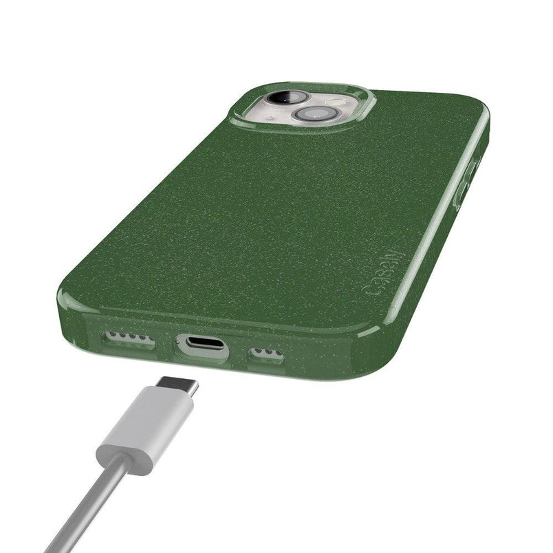 Mystic Moss | Green Enchanted Shimmer Case iPhone Case get.casely 