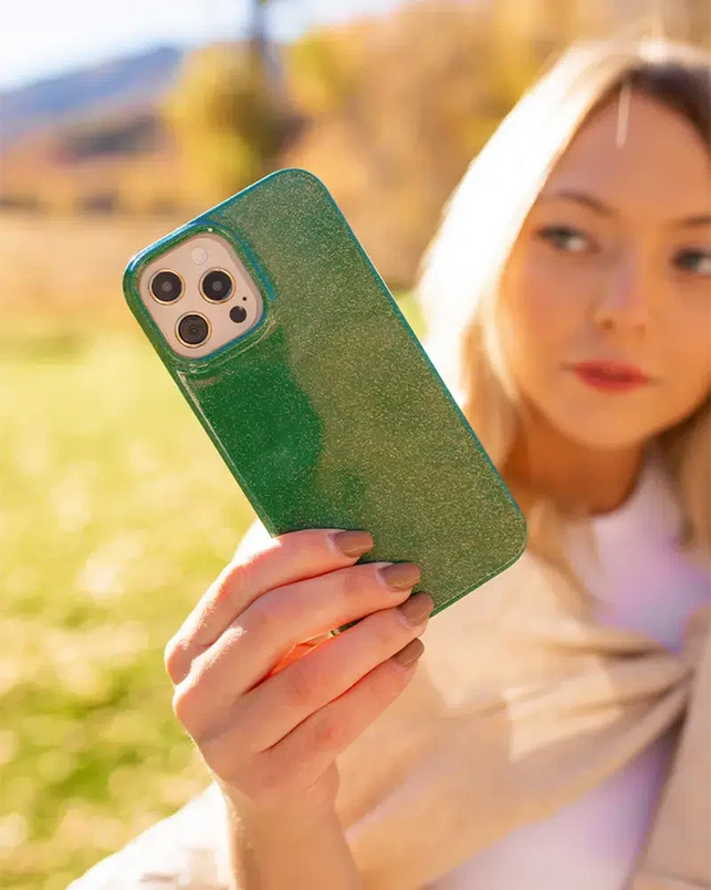 Mystic Moss | Green Enchanted Shimmer Case iPhone Case get.casely 