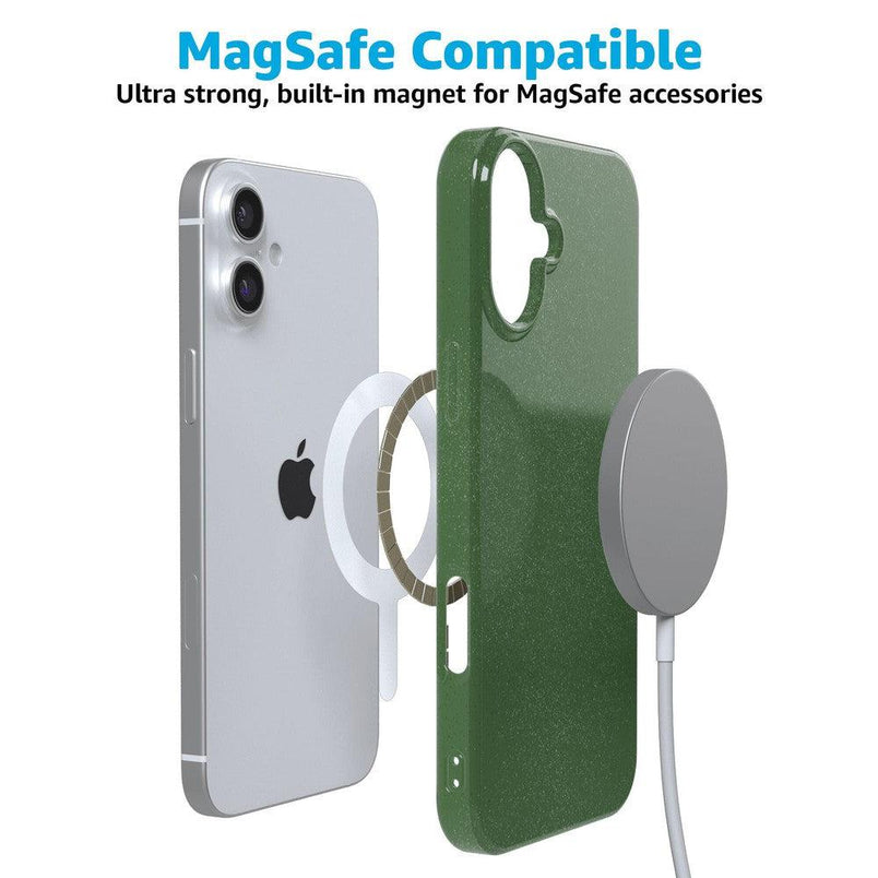 Mystic Moss | Green Enchanted Shimmer Case iPhone Case get.casely 