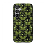 Mystic Moths | Green Twilight Case Phone Case get.casely Bold Flex + MagSafe® Galaxy S25 Plus 