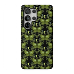 Mystic Moths | Green Twilight Case Phone Case get.casely Bold Flex + MagSafe® Galaxy S26 Ultra 