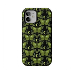Mystic Moths | Green Twilight Case Phone Case get.casely Bold Flex + MagSafe® iPhone 12 Mini 
