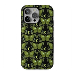 Mystic Moths | Green Twilight Case Phone Case get.casely Bold Flex + MagSafe® iPhone 14 Pro Max 