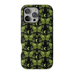 Mystic Moths | Green Twilight Case Phone Case get.casely Bold Flex + MagSafe® iPhone 16 Pro Max 