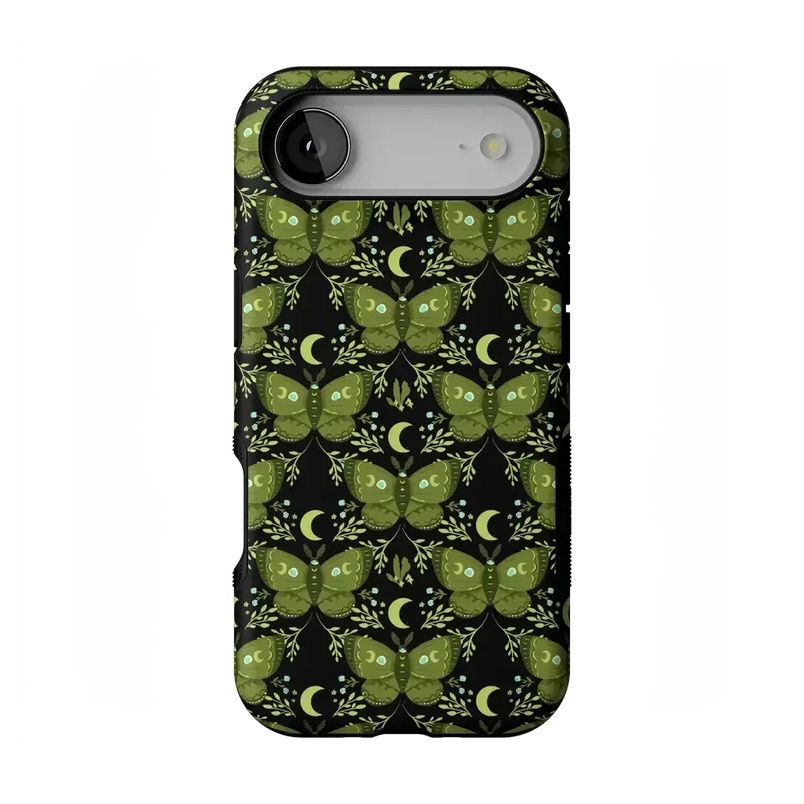 Mystic Moths | Green Twilight Case Phone Case get.casely Bold Flex + MagSafe® iPhone 17 Air 