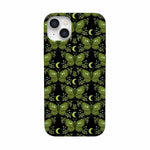 Mystic Moths | Green Twilight Case Phone Case get.casely Classic + MagSafe® iPhone 14 Plus 