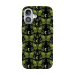 Mystic Moths | Green Twilight Case Phone Case get.casely Classic + MagSafe® iPhone 17 