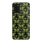 Mystic Moths | Green Twilight Case Phone Case get.casely Essential Galaxy S20 Plus 