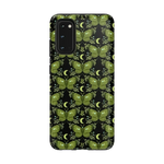 Mystic Moths | Green Twilight Case Phone Case get.casely Essential Galaxy S20 