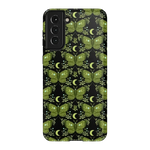 Mystic Moths | Green Twilight Case Phone Case get.casely Essential Galaxy S21 Plus 