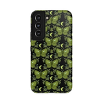 Mystic Moths | Green Twilight Case Phone Case get.casely Essential Galaxy S22 