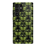 Mystic Moths | Green Twilight Case Phone Case get.casely Essential Galaxy S22 Ultra 