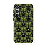 Mystic Moths | Green Twilight Case Phone Case get.casely Essential Galaxy S23 Plus 