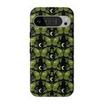 Mystic Moths | Green Twilight Case Phone Case get.casely Essential Google Pixel 9 Pro XL 