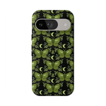 Mystic Moths | Green Twilight Case Phone Case get.casely Essential Google Pixel 9 