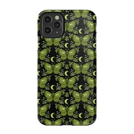 Mystic Moths | Green Twilight Case Phone Case get.casely Essential iPhone 11 Pro Max 