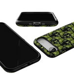 Mystic Moths | Green Twilight Case Phone Case get.casely 