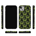 Mystic Moths | Green Twilight Case Phone Case get.casely 