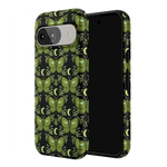 Mystic Moths | Green Twilight Case Phone Case get.casely 
