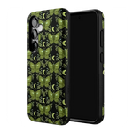 Mystic Moths | Green Twilight Case Phone Case get.casely 