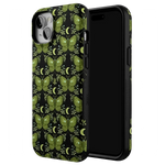 Mystic Moths | Green Twilight Case Phone Case get.casely 