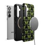 Mystic Moths | Green Twilight Case Phone Case get.casely 