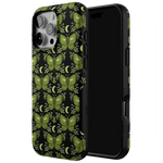 Mystic Moths | Green Twilight Case Phone Case get.casely 