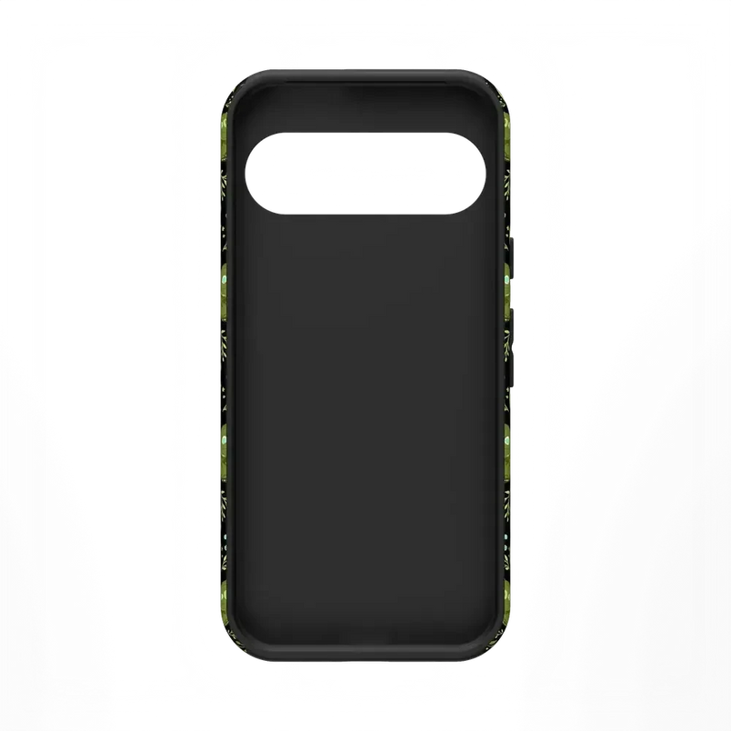 Mystic Moths | Green Twilight Case Phone Case get.casely 