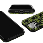 Mystic Moths | Green Twilight Case Phone Case get.casely 
