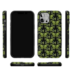Mystic Moths | Green Twilight Case Phone Case get.casely 