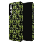Mystic Moths | Green Twilight Case Phone Case get.casely 