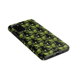 Mystic Moths | Green Twilight Case Phone Case get.casely 