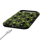 Mystic Moths | Green Twilight Case Phone Case get.casely 