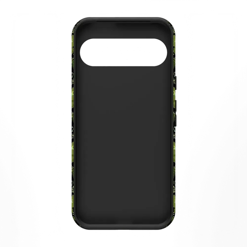 Mystic Moths | Green Twilight Case Phone Case get.casely 