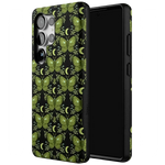 Mystic Moths | Green Twilight Case Phone Case get.casely 