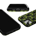 Mystic Moths | Green Twilight Case Phone Case get.casely 