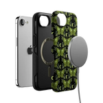 Mystic Moths | Green Twilight Case Phone Case get.casely 
