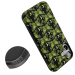 Mystic Moths | Green Twilight Case Phone Case get.casely 