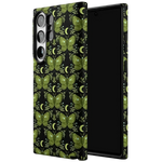 Mystic Moths | Green Twilight Case Phone Case get.casely 