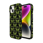 Mystic Moths | Green Twilight Case Phone Case get.casely 