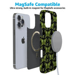 Mystic Moths | Green Twilight Case Phone Case get.casely 