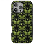 Mystic Moths | Green Twilight Case Phone Case get.casely 
