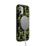 Mystic Moths | Green Twilight Case Phone Case get.casely 
