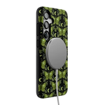 Mystic Moths | Green Twilight Case Phone Case get.casely 